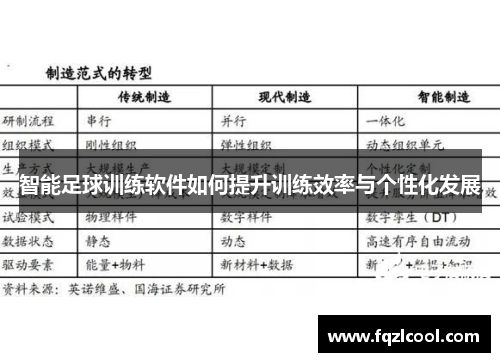 智能足球训练软件如何提升训练效率与个性化发展